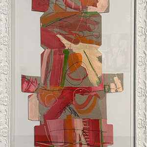 White Space Totem by Courtney Cotton  Image: Framed