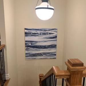 Viney Commission 48”x48” by Courtney Cotton 