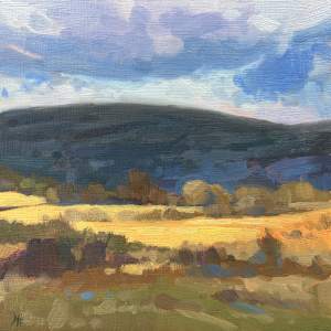 Autumn Fields by Dawn Harries  Image: small file