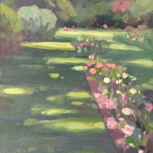 Dappled Light Rose Garden by Dawn Harries  Image: small file