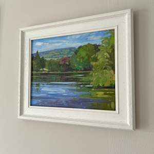 Roath Park Lake by Dawn Harries 