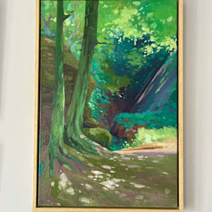 Dreamy Sunlit Grove by Dawn Harries 