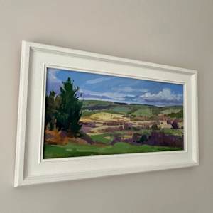 Llantrisant Common Under a Winter Sky by Dawn Harries 