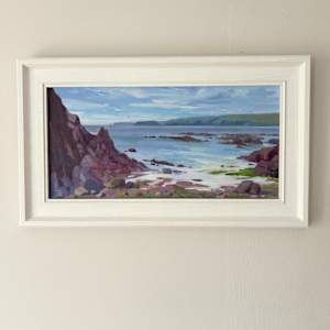 Freshwater West Shallows by Dawn Harries 