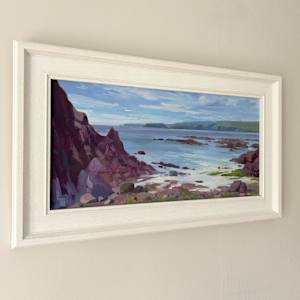 Freshwater West Shallows by Dawn Harries 