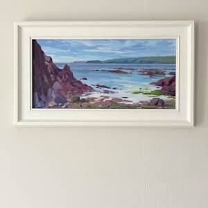 Freshwater West Shallows by Dawn Harries 