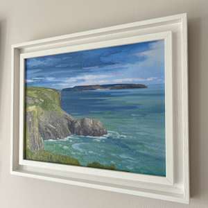 Brooding Sky Over Lydstep by Dawn Harries 