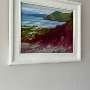 Red Rocks At Manorbier by Dawn Harries 