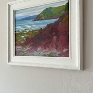 Red Rocks At Manorbier by Dawn Harries 