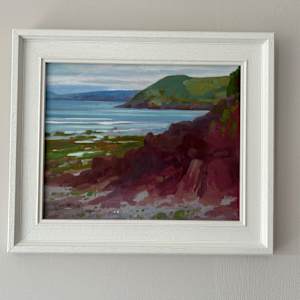 Red Rocks At Manorbier by Dawn Harries 