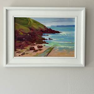 Manorbier Path by Dawn Harries 