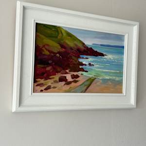 Manorbier Path by Dawn Harries 