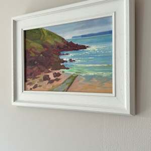 Manorbier Path by Dawn Harries 