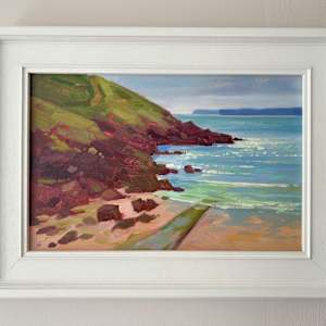 Manorbier Path by Dawn Harries 