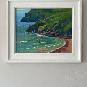 Barafundle Bay Lattice Windows by Dawn Harries 