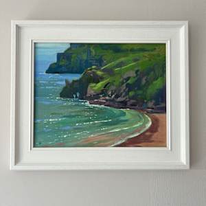 Barafundle Bay Lattice Windows by Dawn Harries 