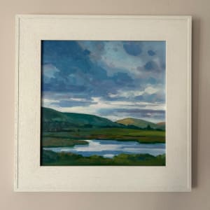 Cool Blues and Brecon Marshland by Dawn Harries 