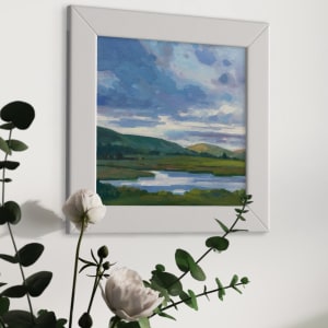 Cool Blues and Brecon Marshland by Dawn Harries 