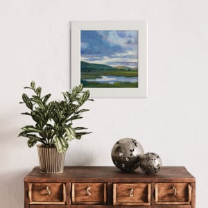 Cool Blues and Brecon Marshland by Dawn Harries 