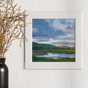 Cool Blues and Brecon Marshland by Dawn Harries 