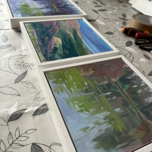 Cyfarthfa Park Pond by Dawn Harries 