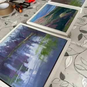 Blue Reflections at Cyfarthfa by Dawn Harries 