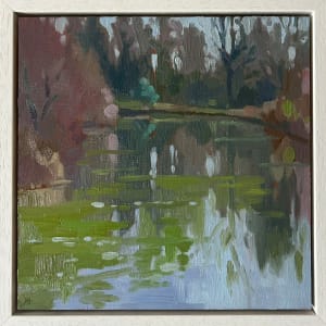 Cyfarthfa Park Pond by Dawn Harries 