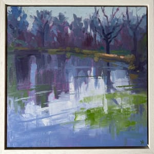 Blue Reflections at Cyfarthfa by Dawn Harries 