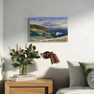 Sunset Over Cantref Reservoir by Dawn Harries 