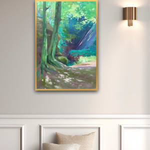 Dreamy Sunlit Grove by Dawn Harries 