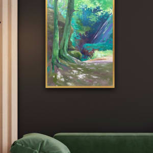 Dreamy Sunlit Grove by Dawn Harries 