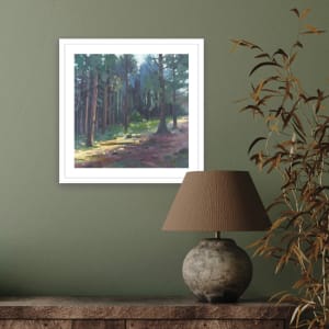 Light Through Smaelog Woods by Dawn Harries 