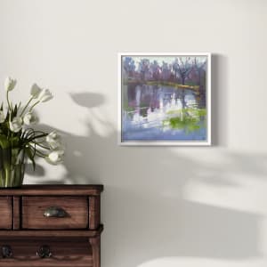 Blue Reflections at Cyfarthfa by Dawn Harries 