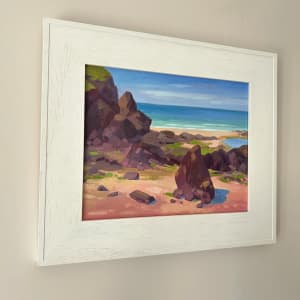 Freshwater West Rocks by Dawn Harries 