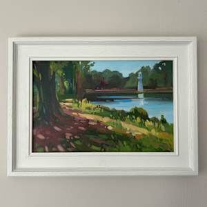 Roath Park Lighthouse by Dawn Harries 