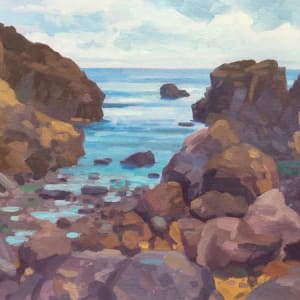 Rocky Inlet at Lydstep Caverns by Dawn Harries, Image 2.