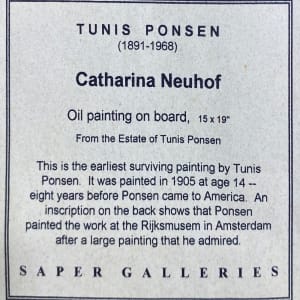 Catharina Nuehof by Tunis Ponsen 