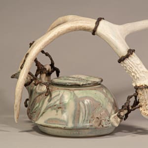Antler Teapot #12 by Jeffrey Taylor 