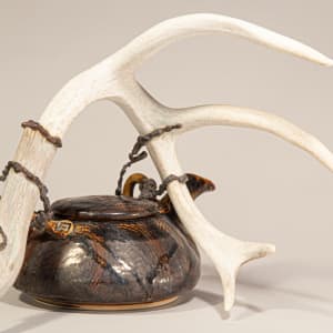 Antler Teapot #13 by Jeffrey Taylor 
