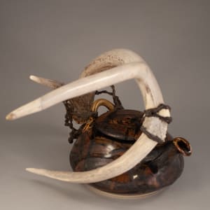 Antler Teapot #11 by Jeffrey Taylor 