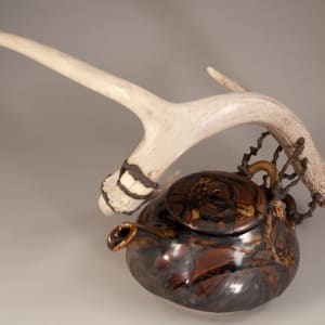 Antler Teapot #11 by Jeffrey Taylor 
