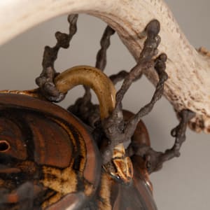 Antler Teapot #11 by Jeffrey Taylor 
