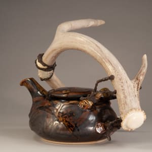 Antler Teapot #11 by Jeffrey Taylor 