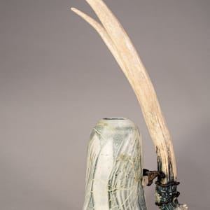 Antler Vase #8 by Jeffrey Taylor 