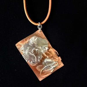 Flutter By by Nikki Jacquin  Image: Flutter By Pendant with Leather Necklace