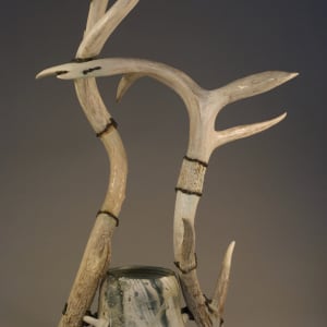 Gnarled - Antler Vase #3 by Jeffrey Taylor 