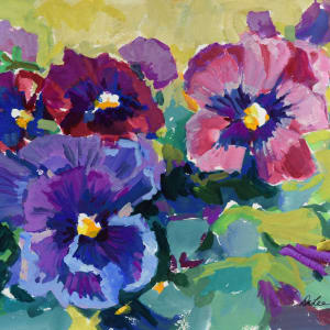 PANSY FACES by DeLee Grant