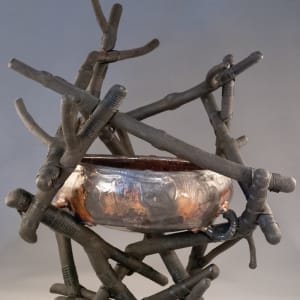 Nest - Twig Bowl #1 by Jeffrey Taylor