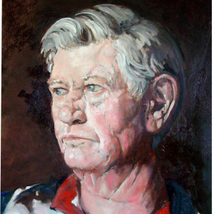 The Patriot (Portrait of Les) by Gary Hoff