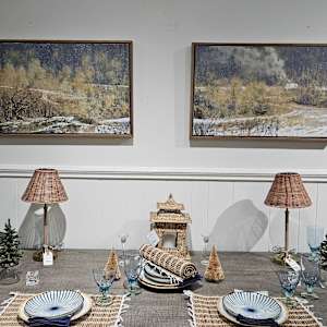 Winter Smoke Aand B by Tim Eaton 